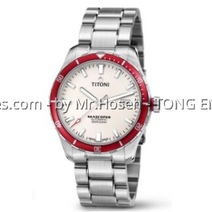 Titoni Seascoper 200m Dive Watch T-83985 SRB-516